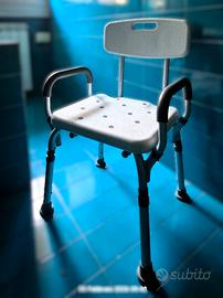 Sedia da doccia antiscivolo Intermed – come nuova
