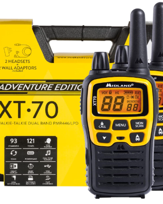 Midland - Walkie Talkie XT70 Adventure, Set 2 Rice