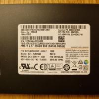 SSD LENOVO 256 GB SATA 6 per laptop