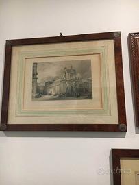 Stampe antiche con cornici