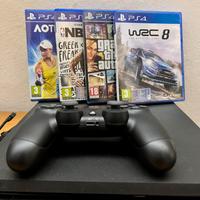 Playstation 4 + giochi e due controller