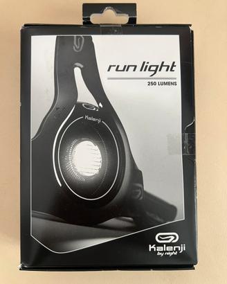 Luce Running Kalenji Run Light + Cavo USB - NUOVA