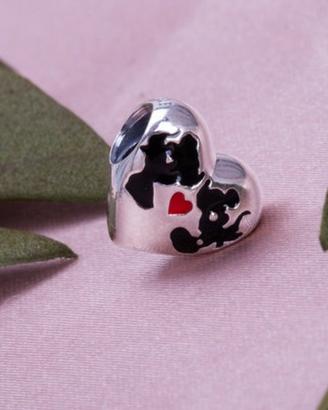 Pandora Disney Minnie & Mickey Charm Bacio
