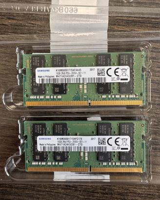 SAMSUNG M471A2K43CB1-CTD 32GB DDR4 2666MHz