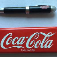 Astuccio metallico porta penna Coca-Cola