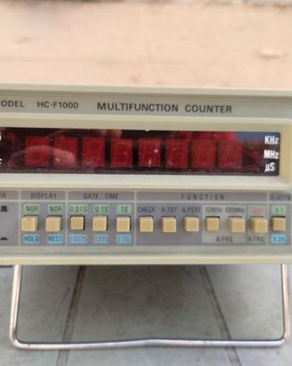 elettronica frequenzimetro hc f-1000