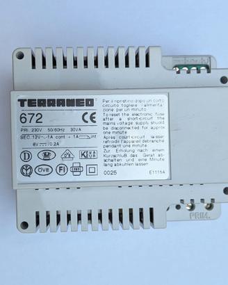 BTicino - Terraneo 672  Alimentatore 230Vac