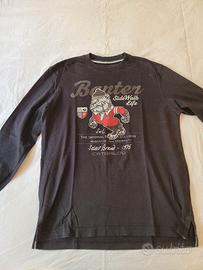 Maglia maniche lunghe nera ragazzo 