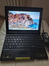 Notebook Mini 10" Pollici Toshiba, Dual Core, 2Gb.