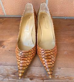 Scarpe da donna, vero cuoio n.40