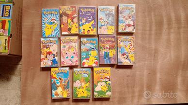 Vhs cassette lotto pokemon disney