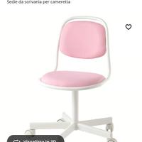 Sedia ragazzina ikea