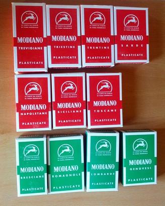 Carte da gioco Modiano Opera Carte Fabbri Editore
