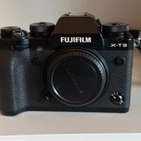 Fujifilm X-T3 corpo black, solo 500 scatti