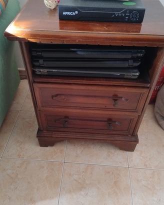 mobiletto porta telefono con cassettiera