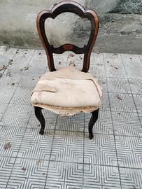 4 sedie antiche