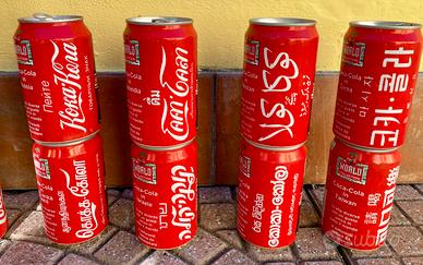 Lattine COCA COLA da Collezione anni 90