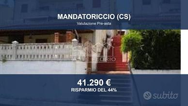 Immobile in asta di 125 m² a Mandatoriccio