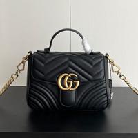 Borsa a tracolla Gucci GG Marmont mini da donna
