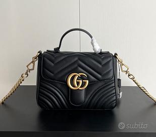 Borsa a tracolla Gucci GG Marmont mini da donna