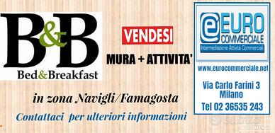 401/25 B&B di mq 110 in zona Navigli/ Barona