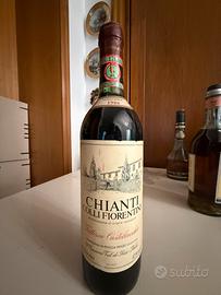 Vino rosso Chianti colli fiorentino