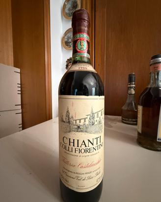 Vino rosso Chianti colli fiorentino