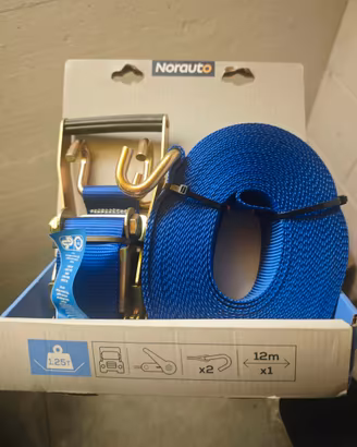 Cinghia a cricchetto Norauto 12 m – portata 1,25 T