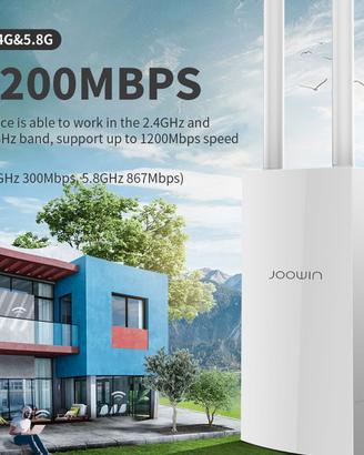 Ripetitore wifi per esterni dual band