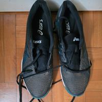 Scarpe Tennis Asics,num.44,5, da terra, Solution S