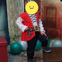 Vestito carnevale pirata