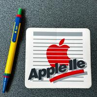 Adesivo vintage Apple II e
