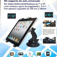 Supporto auto per cellulare e Tablet 