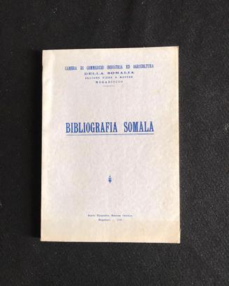 Bibliografia Somala  -  colonialismo