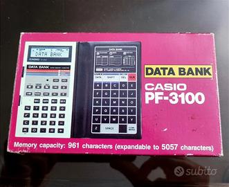 Calcolatrice Casio Data Bank Pf-3100