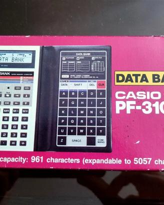 Calcolatrice Casio Data Bank Pf-3100