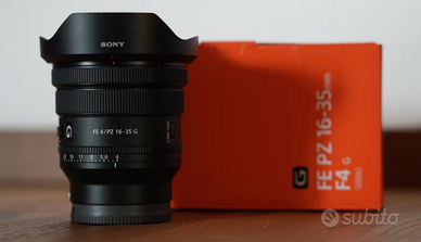 OTTICA SONY FE 16-35mm PZ F/4 G