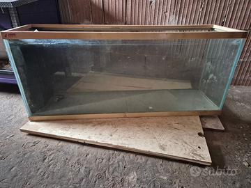 Acquario in vetro grande –122x33x52 cm (200 litri)
