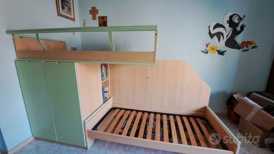 cameretta letto a castello 