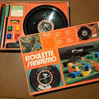 Gioco in scatola "Roulette Sanremo" vintage
