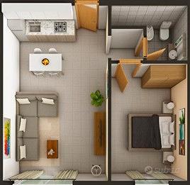 Bilocale arredato a Cardano al campo