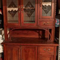 credenza com vetrina liberty 