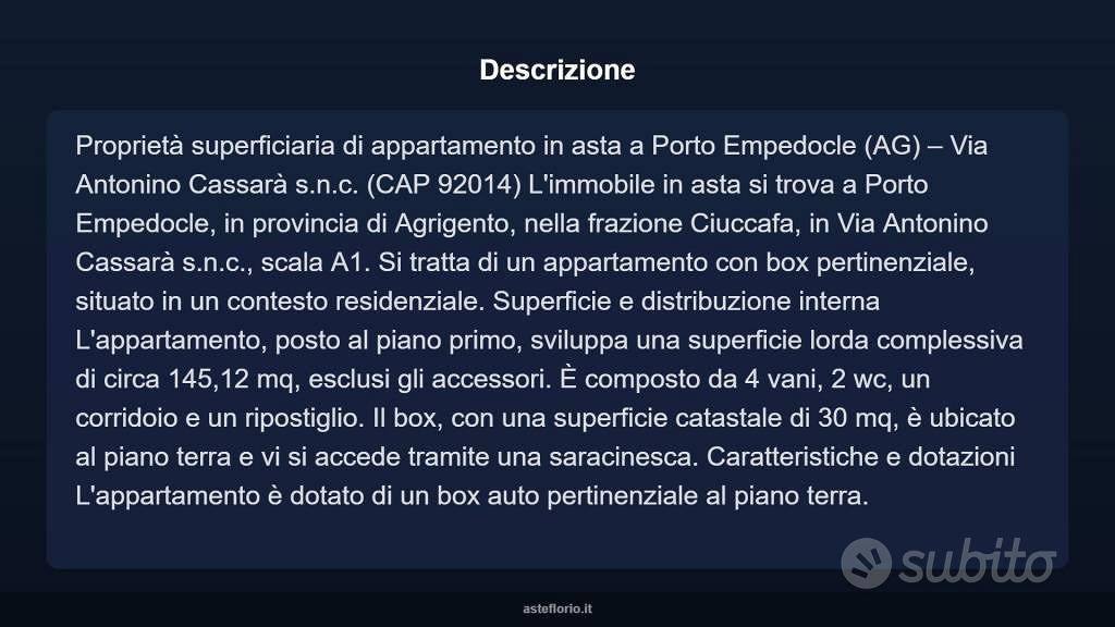 Appartamento – Porto Empedocle, Ciuccafa - Vista 3
