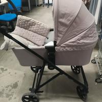 Passeggino con culla