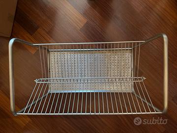 Scolapiatti Ordning Ikea acciaio inox da appoggio