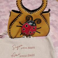 Borsa similpelle..con tasca coccinella 🐞