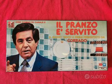 Il pranzo è servito gioco vintage anni '80