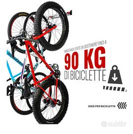 Supporto Da Parete Per Biciclette,Fino 6 Versioni