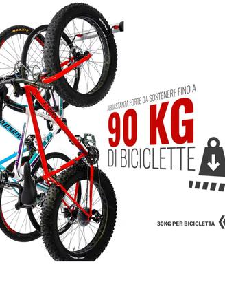 Supporto Da Parete Per Biciclette,Fino 6 Versioni