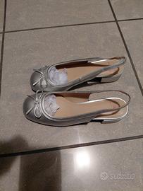 Scarpe argento 39